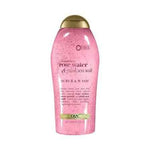 OGX rose water + Pink sea salt body wash