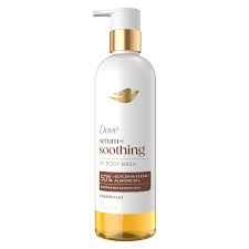 Dove serum + soothing body wash