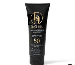 Black Girl Sunscreen Moisturizing Sunscreen Lotion SPF 30
